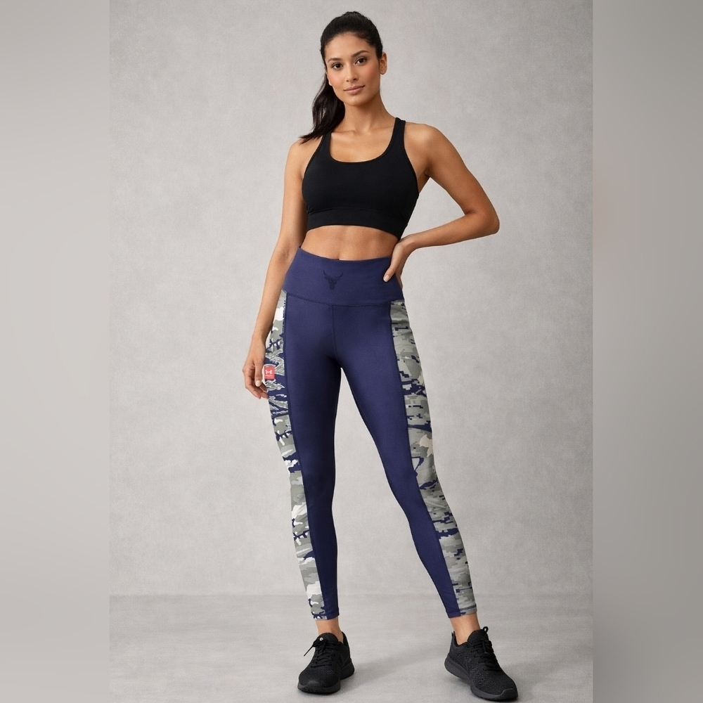 Under Armour | Project Rock Veterans Day Leggings, Size M - Picture 1 of 10